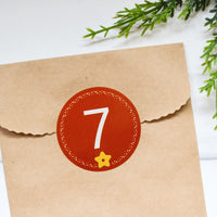 Christmas Countdown Stickers