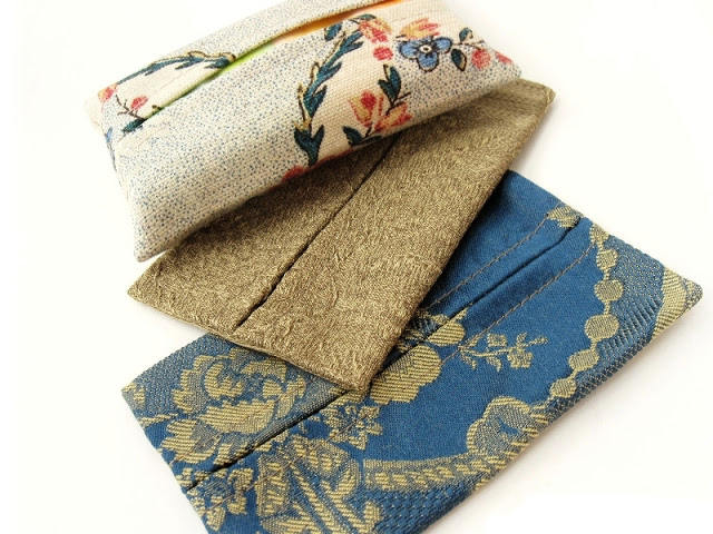 Patron de pochette pour mouchoirs - Patron de couture téléchargeable - Tutoriel PDF