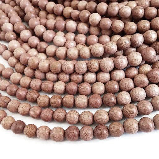 Rosewood beads 4, 5, 6, 8 or 10mm