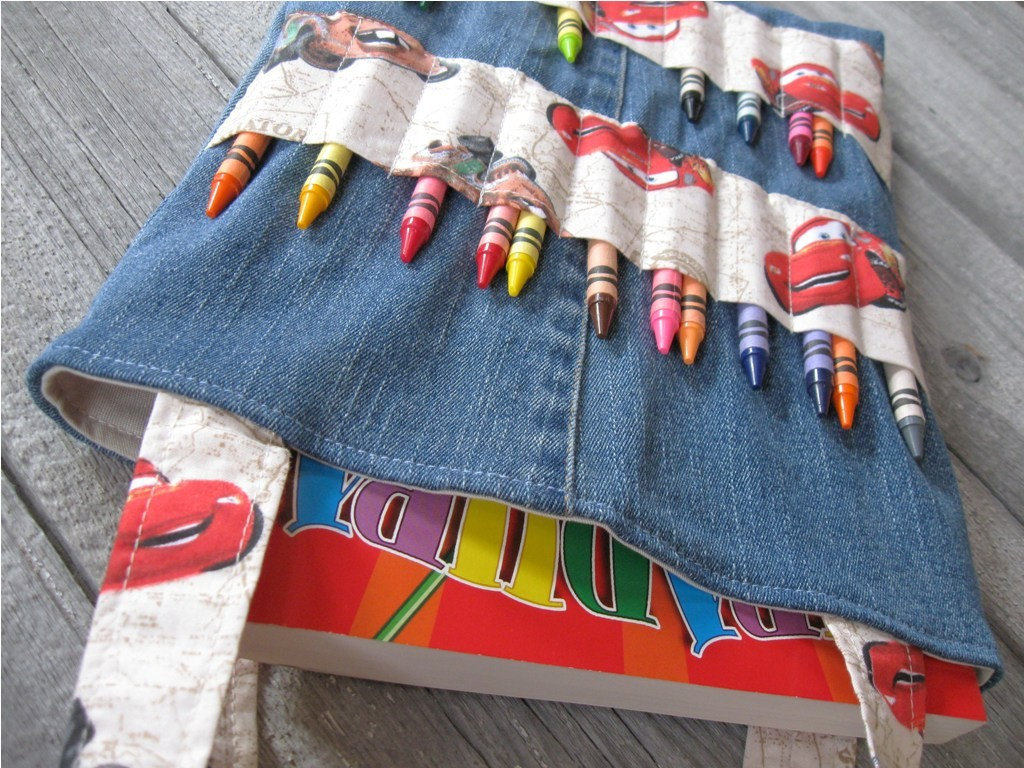 DIY Coloring Bag for crayons Sewing Pattern