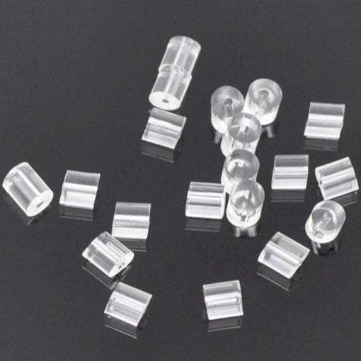 200 Rubber Tube Style Ear Nut, 3x3mm