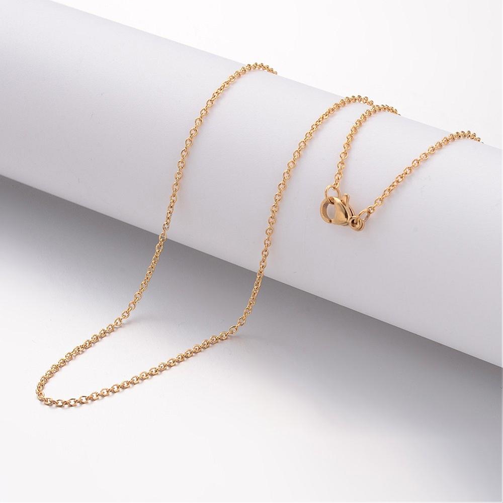 Chaîne pour collier en acier inoxydable