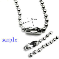 5 meters (16.4 feet) Stainless Steel Ball Chain