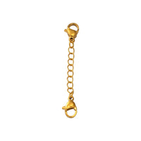 1 stainless steel chain extender 2"
