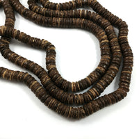 10mm coconut big heishi beads - Three colors available
