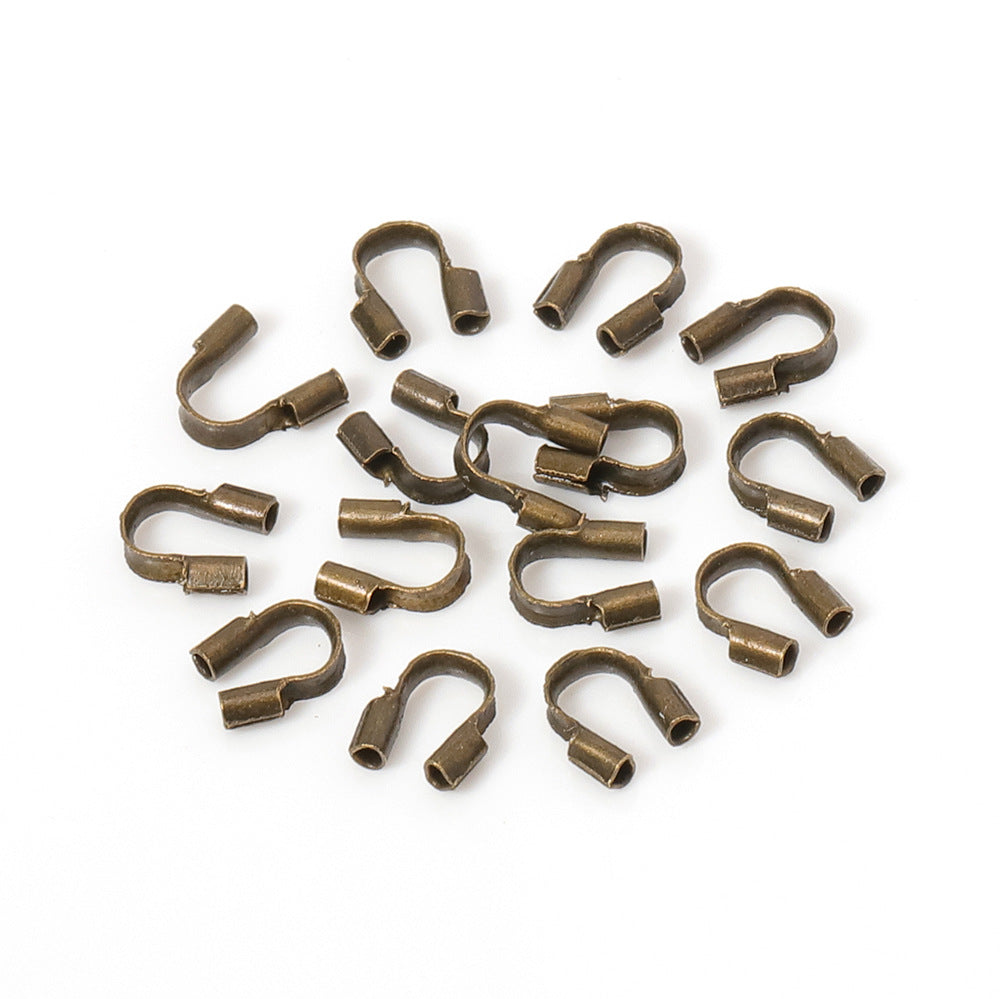 25 Wire Guard Cable Thimble - Nickel, lead, and cadmium free - Gold, Silver, Bronze