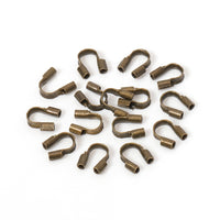 25 Wire Guard Cable Thimble - Nickel, lead, and cadmium free - Gold, Silver, Bronze
