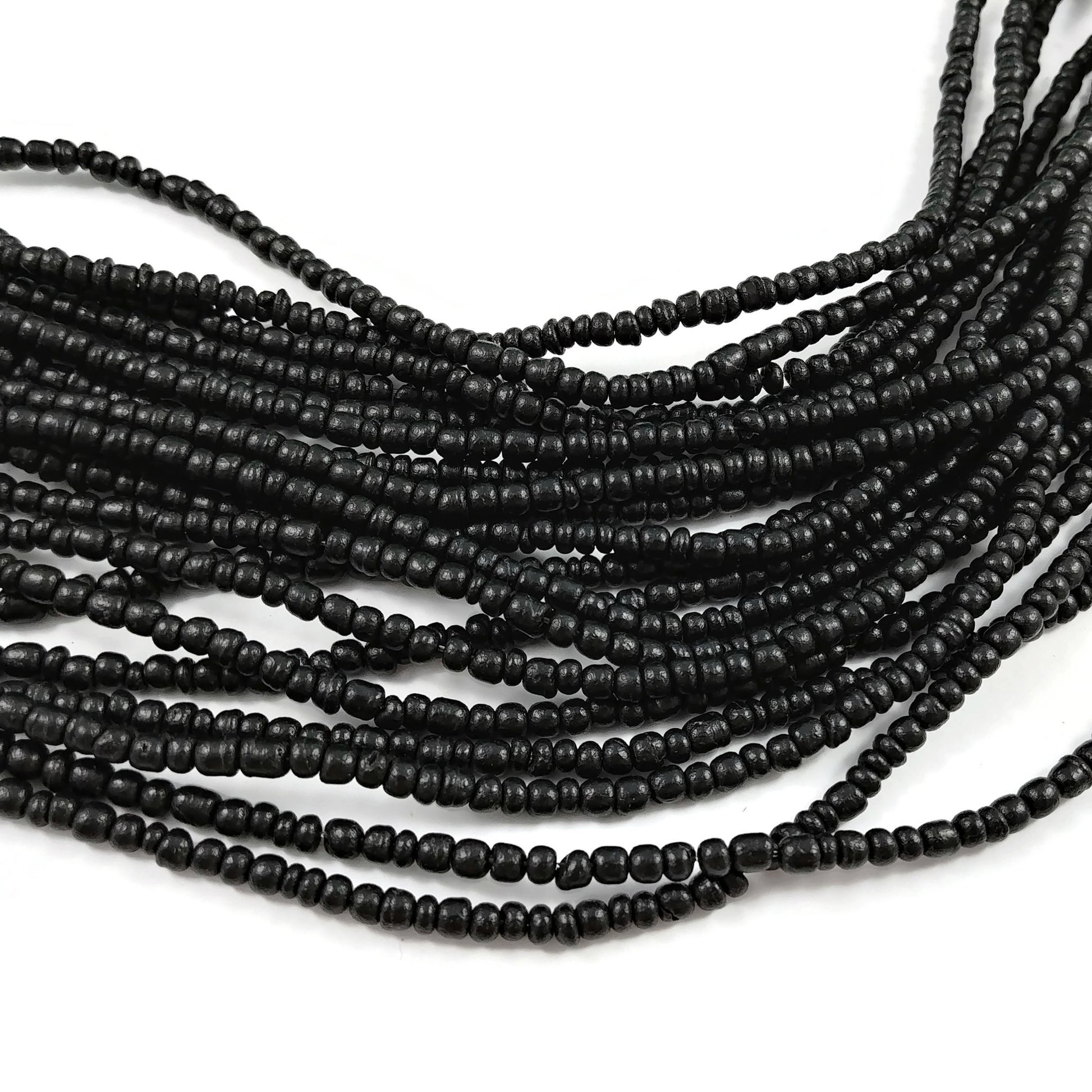 3mm tiny coconut beads - Five colors available