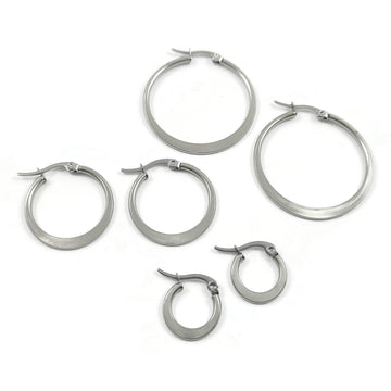 Anneaux en acier inoxydable 15 ou 25mm