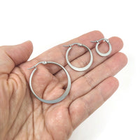 Anneaux en acier inoxydable 15 ou 25mm