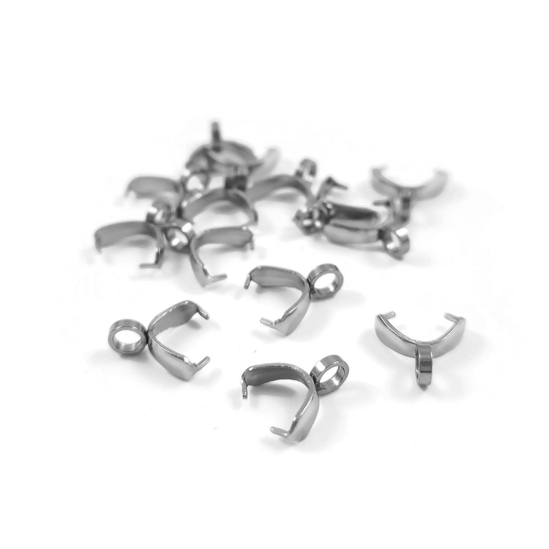 20 Stainless steel ice pick pinch bails