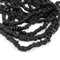 7mm Square Cut Coconut Wood Beads