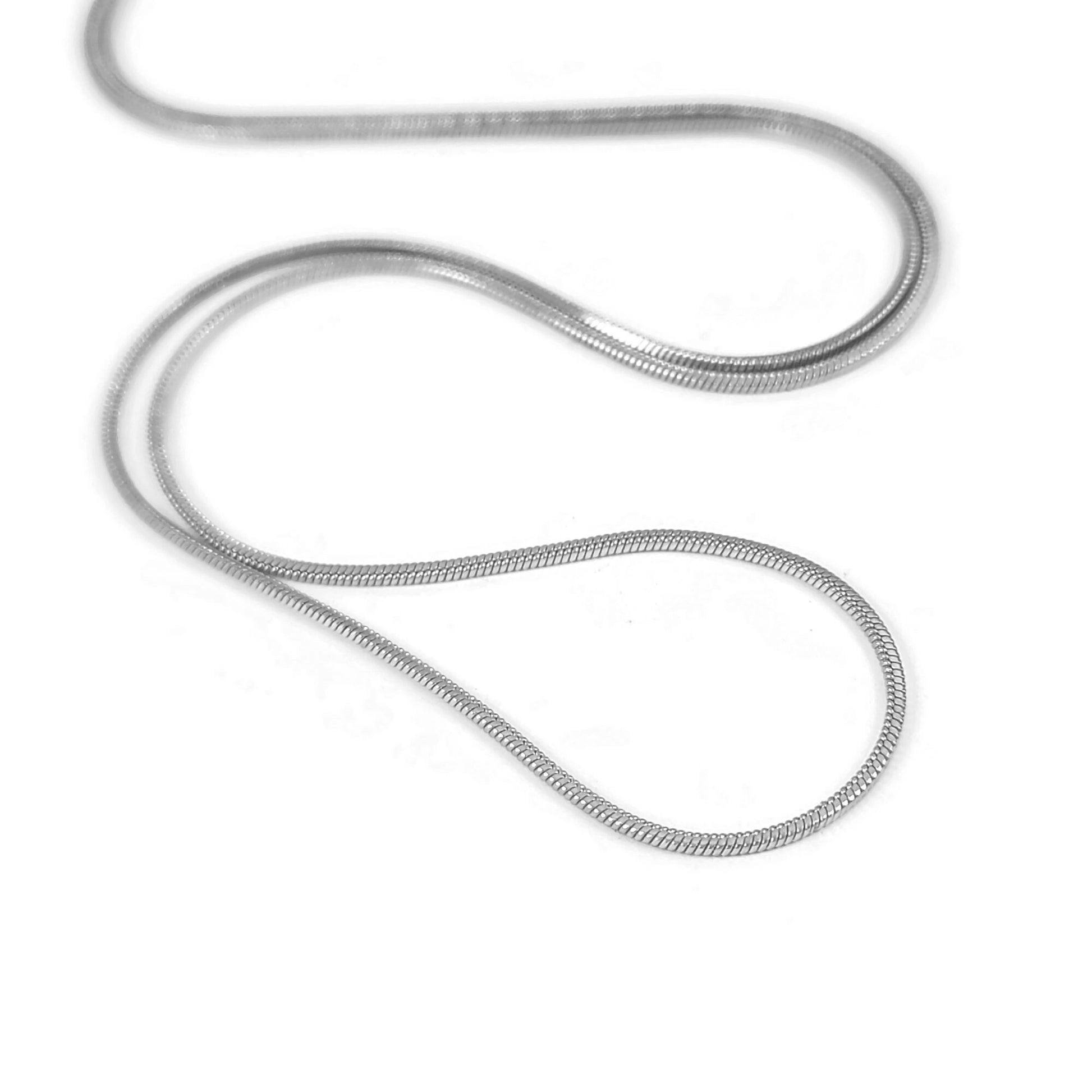 1 Stainless steel snake chain necklace