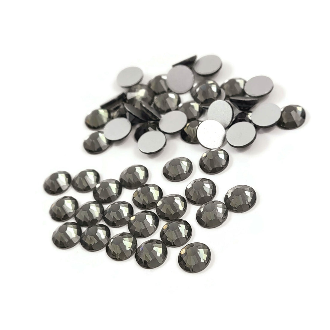 50 crystal cabochons 6mm