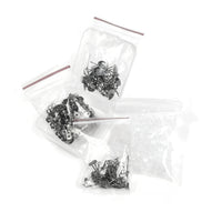 Earring making kit, Posts and backs 400pcs, Stainless steel jewelry findings