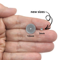 50 Stainless steel earring posts - Bulk price