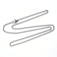 Chaîne pour collier en acier inoxydable