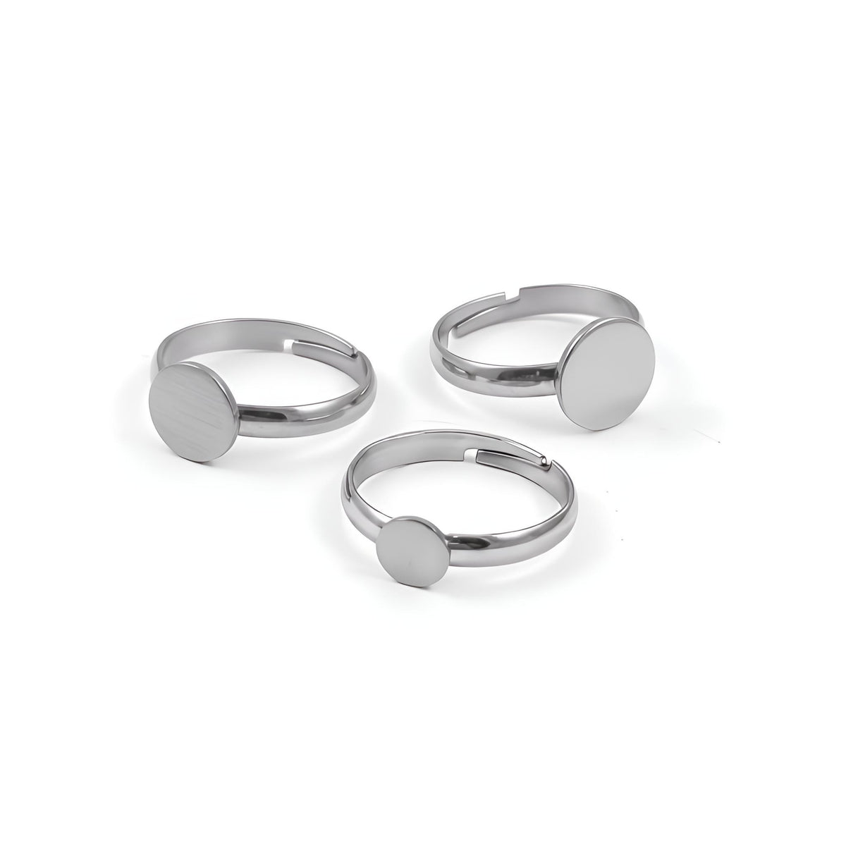 1 Stainless Steel Adjustable Ring Base