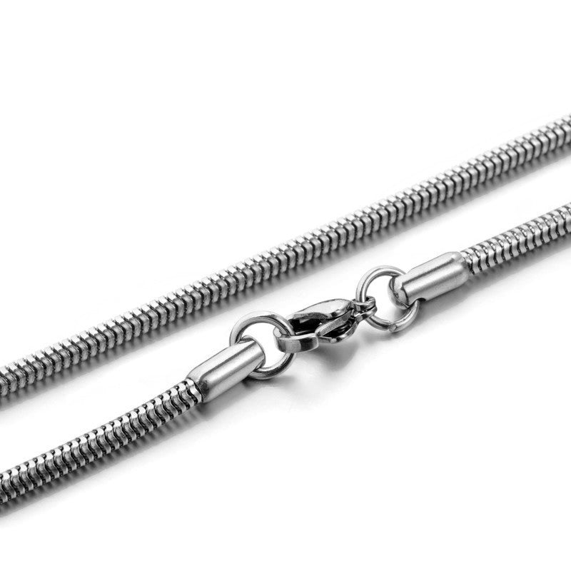 1 Stainless steel snake chain necklace