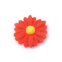 Décorations marguerites - Cabochons en résine