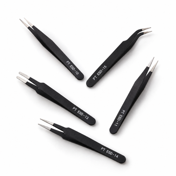 6pcs Tweezers Set for Jewelry, Beads & DIY Crafts