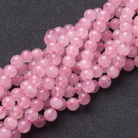 Perles Naturelles en Quartz Rose