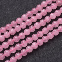 Perles Naturelles en Quartz Rose