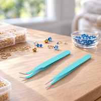 Stainless Tweezers for Jewelry, Beads & DIY Crafts