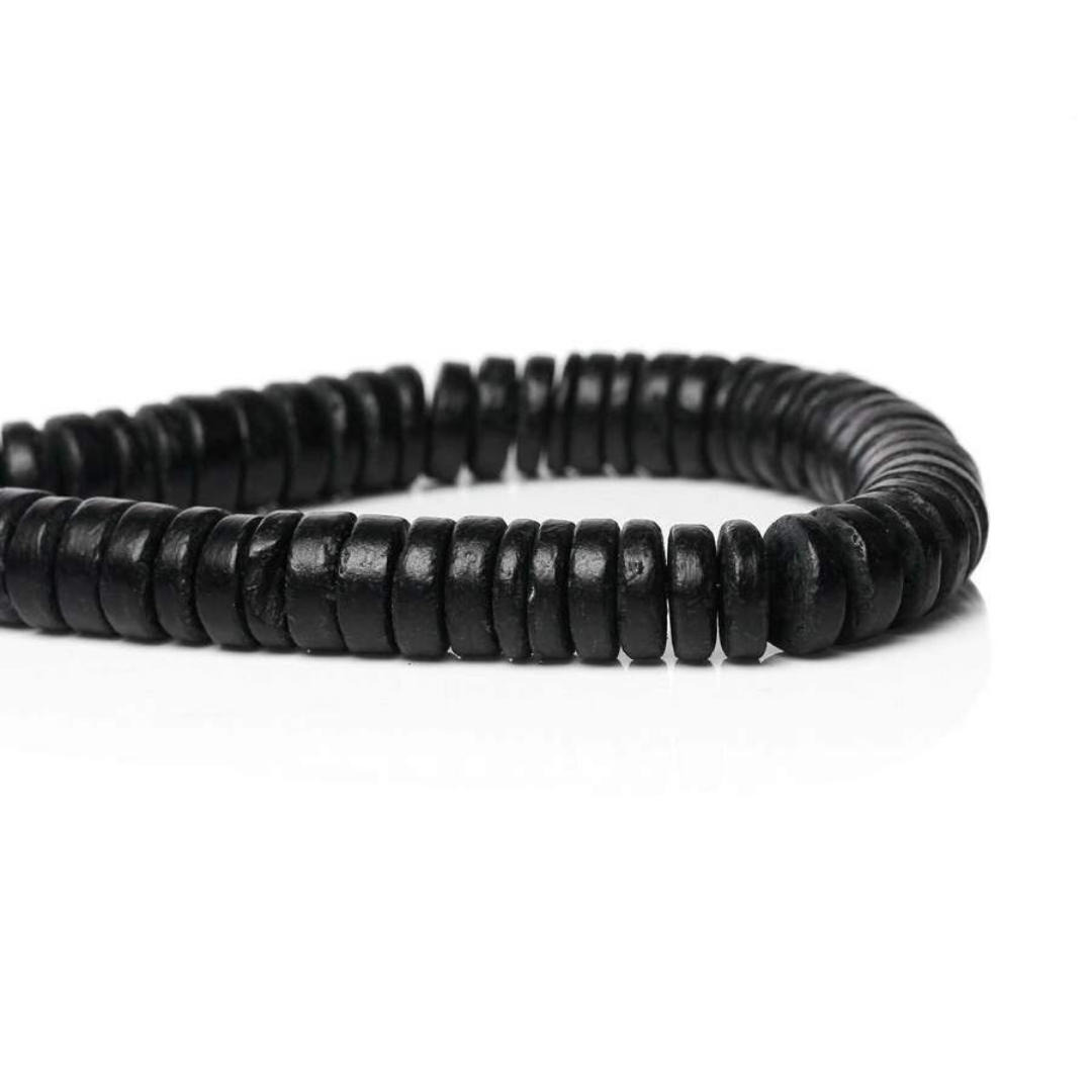 10mm coconut big heishi beads - Three colors available
