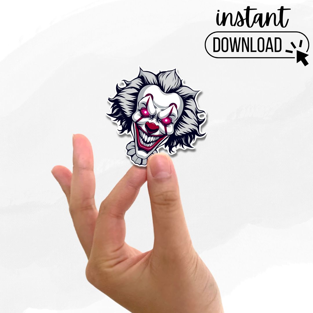 Halloween - Lot de 12 autocollants PNG