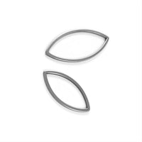 1 Horse Eye Stainless Steel Linking Ring
