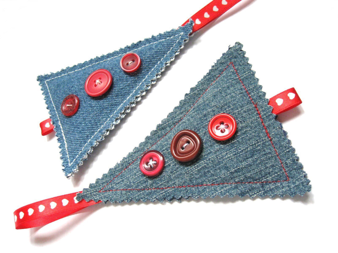 DIY Christmas tree ornament - Easy PDF sewing pattern