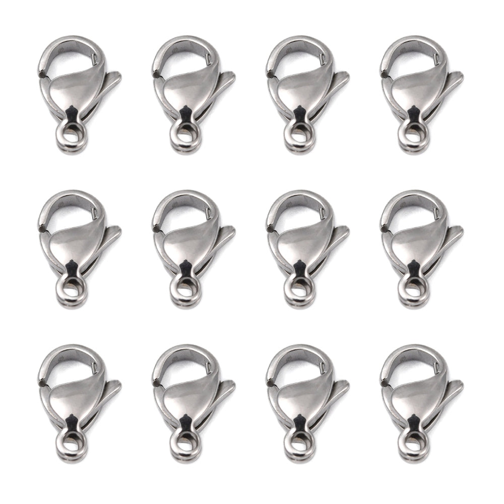 5 Surgical steel lobster clasps