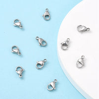 5 Surgical steel lobster clasps