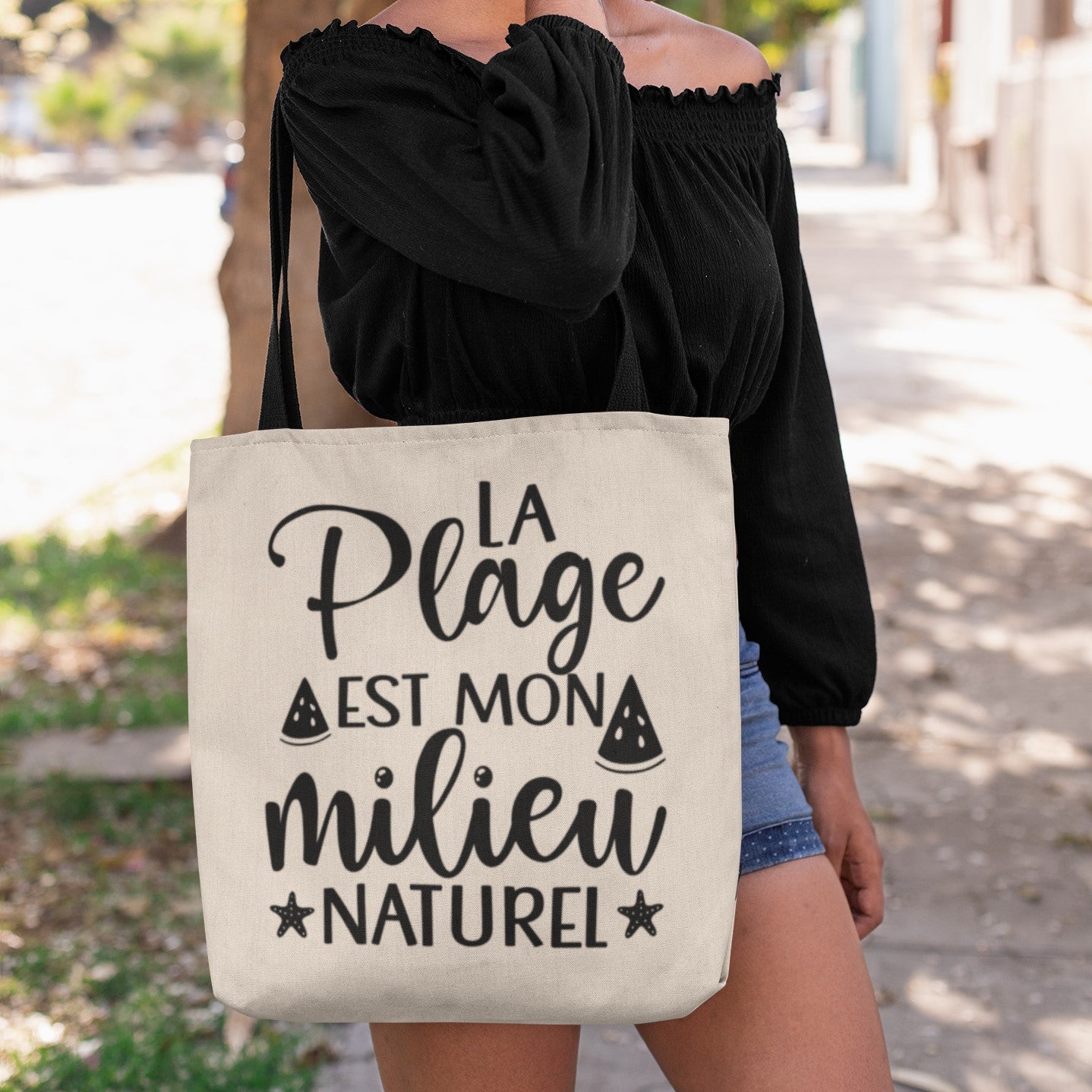 La plage est mon milieu naturel