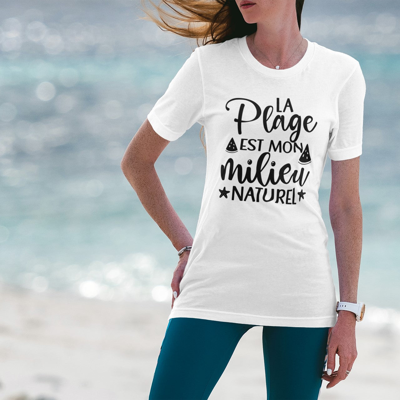 La plage est mon milieu naturel
