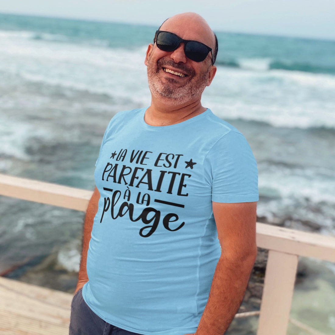 La vie est parfaite à la plage