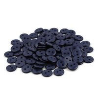 25 Boutons en résine de 10mm - Choisissez votre couleur: bleu, rouge, gris, rose, beige, mauve