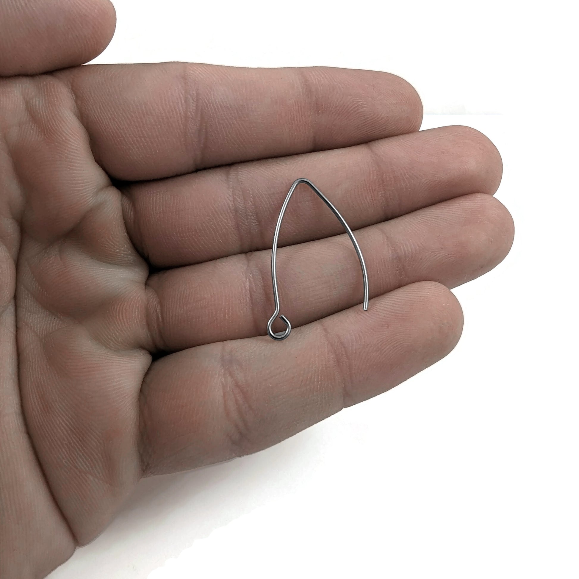10 crochets pour boucle d'oreille en acier inoxydable hypoallergénique