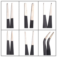 6pcs Tweezers Set for Jewelry, Beads & DIY Crafts