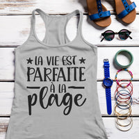 La vie est parfaite à la plage