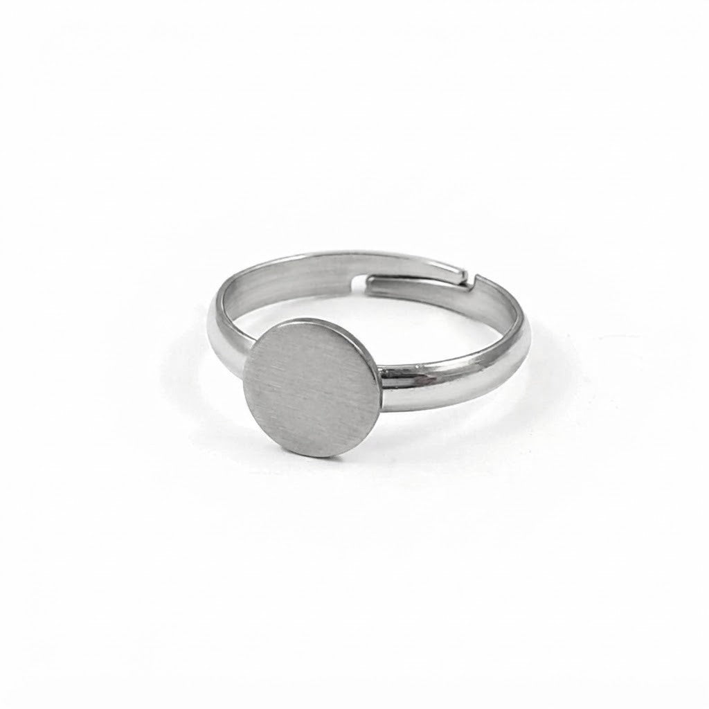 1 Stainless Steel Adjustable Ring Base