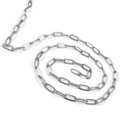 Chaîne trombone en acier inoxydable 10x4x1mm
