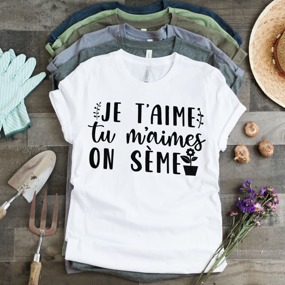 Je t'aime tu m'aimes on sème