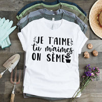 Je t'aime tu m'aimes on sème