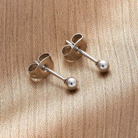2 Stainless steel ball studs 3mm, 4mm