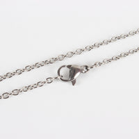 Chaîne pour collier en acier inoxydable