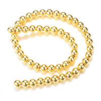 Perles hematite or, 3mm, 4mm, 6mm, 8mm