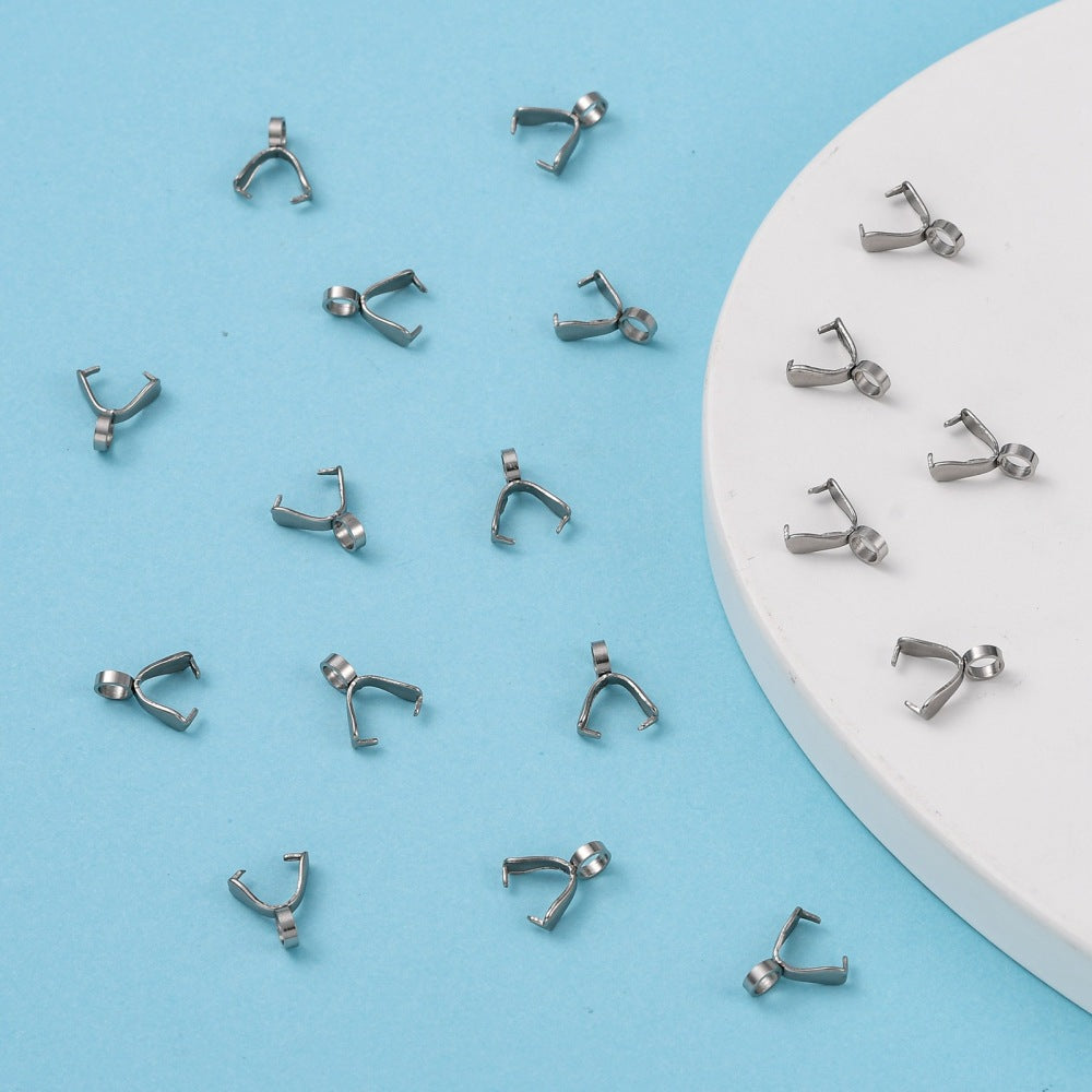 20 Stainless steel ice pick pinch bails