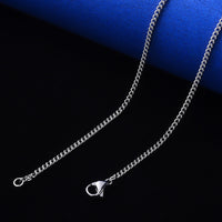 Chaîne pour collier en acier inoxydable